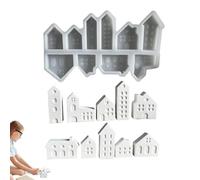 Nevalerra Silikonform für Kerze - 3D Geometric Aesthetic Design, Food Grade High- Silicone, Easy Release Non-Stick | Heat Resistant Durable Material for DIY Soy Wax Beeswax Pouring Homemad