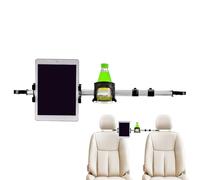 Nevalerra Soporte telescópico para tablet de coche, con gancho, soporte largo para teléfono, para camión, SUV, RV, sedán, interior, viaje, de viaje, botella de agua para niños