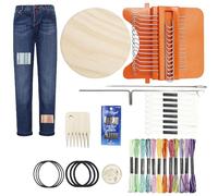 Nevalerra Speedweve Stopf Mini Loom - Telar de costura portátil, construcción de alta precisión, diseño ergonómico | Ideal para pequeñas tareas de tejido, reparación de hilos, decoraciones hec