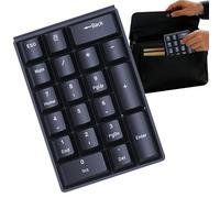 Nevalerra Teclado numérico: herramienta mecánica multifuncional de 8 x 11,8 x 4,1 cm, configuración con cable enchufable, contadores, analistas financieros, programadores, contables, accesorio para