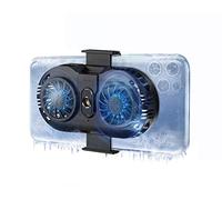 Neveika Enfriador de teléfono, radiador de teléfono Celular con Chip de refrigeración semiconductor Dual, teléfonos móviles con un Ancho de 6 a 8 cm para transmisión en Vivo de Tiktok, vlog al Aire