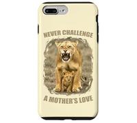 Never Challenge a Mother's Love - Leona con amor materno Carcasa para iPhone 7 Plus/8 Plus