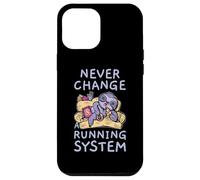 Never Change A Running System Comida Chatarra Perezoso Carcasa para iPhone 12 Pro MAX
