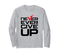 Never Ever Give Up Inspirational Motivational Quotes Sayings Manga Larga