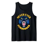 Never Ever Surrender (Power Statement & Panther Graphic) Camiseta sin Mangas