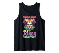 Never Ever Use A Joker In A Pair Mahjong Strategy Tip - Camiseta sin Mangas