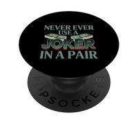 Never Ever Use A Joker In A Pair Mahjong Strategy Tip ---- PopSockets PopGrip Adhesivo