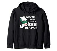 Never Ever Use A Joker In A Pair Mahjong Strategy Tip - Sudadera con Capucha