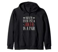 Never Ever Use A Joker In A Pair Mahjong Strategy Tip -- Sudadera con Capucha