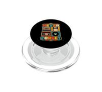 Never Forget Diseño Vintage Retro Divertido Años 80 90 VHS PopSockets PopGrip para MagSafe