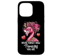 Never Forget How Flamazing You Are Flamingo Amazing Teacher Carcasa para iPhone 14 Pro Max