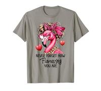 Never Forget How Flamazing You Are Flamingo Teacher Amazing Camiseta