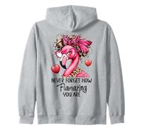 Never Forget How Flamazing You Are Flamingo Teacher Amazing Sudadera con Capucha