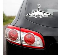 Never Going Back Women's Rights Pro Choice Retro, Roe V Wade, Feminista, Derechos del aborto Pegatina para ventana de coche, portátil y más. 1405-3