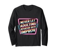 Never Let Adulting Interfere with Improv - Manga Larga