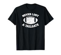 Never Lost A Tailgate - Luz para el día del Juego de fútbol Camiseta