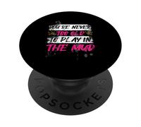 Never Too Old Muddy Race - Carrera para Barro PopSockets PopGrip Adhesivo