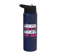 Never too old Muddy Race - Carrera para barro Stainless Steel Insulated Water Bottle
