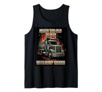 Never Too Old Trucker Funny Truck Driver Trucking Dad Hombres Camiseta sin Mangas