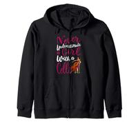 Never Underestimate a Girl with a Cello Frase de Violonchelo Sudadera con Capucha