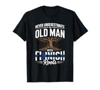 Never Underestimate An Old Man with Finnish Roots Camiseta