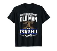 Never Underestimate An Old Man with Israeli Roots Camiseta
