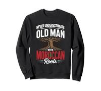 Never Underestimate An Old Man with Moroccan Roots Sudadera