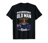 Never Underestimate An Old Man with New Zealand Roots Camiseta