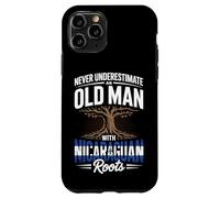 Never Underestimate An Old Man with Nicaraguan Roots Pride Carcasa para iPhone 11 Pro