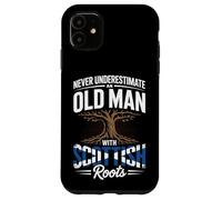 Never Underestimate An Old Man with Scottish Roots Pride Carcasa para iPhone 11
