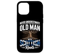 Never Underestimate An Old Man with Scottish Roots Pride Carcasa para iPhone 12/12 Pro