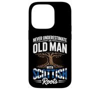 Never Underestimate An Old Man with Scottish Roots Pride Carcasa para iPhone 14 Pro