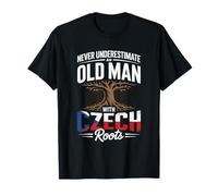 Never Underestimate An Old Man with Strong Czech Roots Camiseta