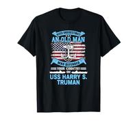 Never Underestimate USS Harry S. Truman CVN-75 Veteran Camiseta