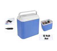 Nevera de camping 22l. 12v dc adaptador coche 39x24x39cm atlantic