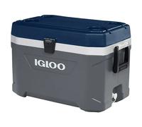 Nevera de camping Maxcold (L x An x Al: 63,4 x 38,3 x 40,9 cm, 51 l, Antracita/ Azul)
