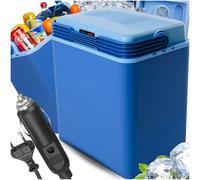 Nevera eléctrica de 24 l - 12 V, nevera de camping, nevera eléctrica aislante, portátil para coche, barco, jardín y viajes, compacta y silenciosa Kamai Coolbox