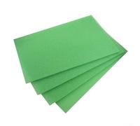 Nevera EVA 38x30cm para verde Impermeable para Alimentos Forro Estante Despensa Antiaceite (10PCS)