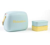 Nevera Lunchbox 6L Azul Pop detalles Amarillo POLARBOX