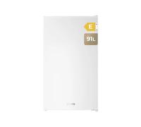 Nevera Pequeña EVVO F24 de 91 Litros · Diseño Moderno en Blanco, Negro o Inox · Bajo Consumo y Congelador Integrado Inox