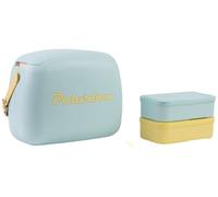 Nevera Lunchbox 6L Azul Pop detalles Amarillo POLARBOX
