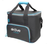 Nevera Portátil Blanda 20 Litros Aktive, 32x23x28 Cm, Gris