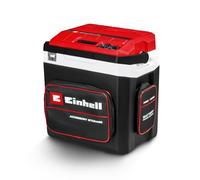 Nevera portátil con batería TE-COL 18/27 Li-Solo Power X-Change de Einhell (18 V, 27 l, enfriar y mantener caliente, híbrido de 12 V para coche, enchufe de 230 V, incl. bolsillos, sin batería)