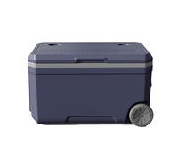 Nevera portátil con Ruedas, Doble función de refrigeración y calefacción, con 10 Bolsas de Hielo, 48 Horas de frescura, Aislamiento PP*2+PU, 3 tamaños y Colores a Elegir.(Blue,70L)