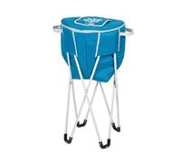 AKTIVE 63020, Nevera portátil, Mini Nevera para Camping Plegable, Medidas 46 x 46 x 88 cm, Material Acero, con Bolsa para fácil Transporte y almacenaje, Impermeable, para Exterior