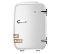 Nevera portátil Evvo F4WH Retro Blanca 4 litros Frío y Calor