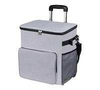 Neveras con Ruedas Rodantes Bolsa Térmica Blanda | Carrito con Asa Impermeable Bolsa Aislada 35L para Viaje Playa Compras Exteriores