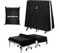 NEVERLAND Funda Mesa Ping Pong Exterior 600D Oxford Cubierta Mesa Ping Pong Impermeable Funda Protectora para Mesa Ping Pong 165 * 70 * 185 cm