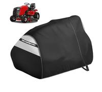 NEVERLAND Funda para cortacésped, ajuste universal, 72 x 54 x 46 pulgadas, cubierta impermeable y resistente al viento para tractor con hebillas y correas, poliuretano Oxford resistente para