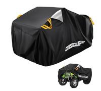 Neverland Funda Quad Cubierta ATV Cover de Doble Cara Correa de Hebilla Ajustable Resistente al Viento Cubierta cuádruple para protección Solar contra el Polvo UV 210D XXXL (256 x 110 x 120 cm)